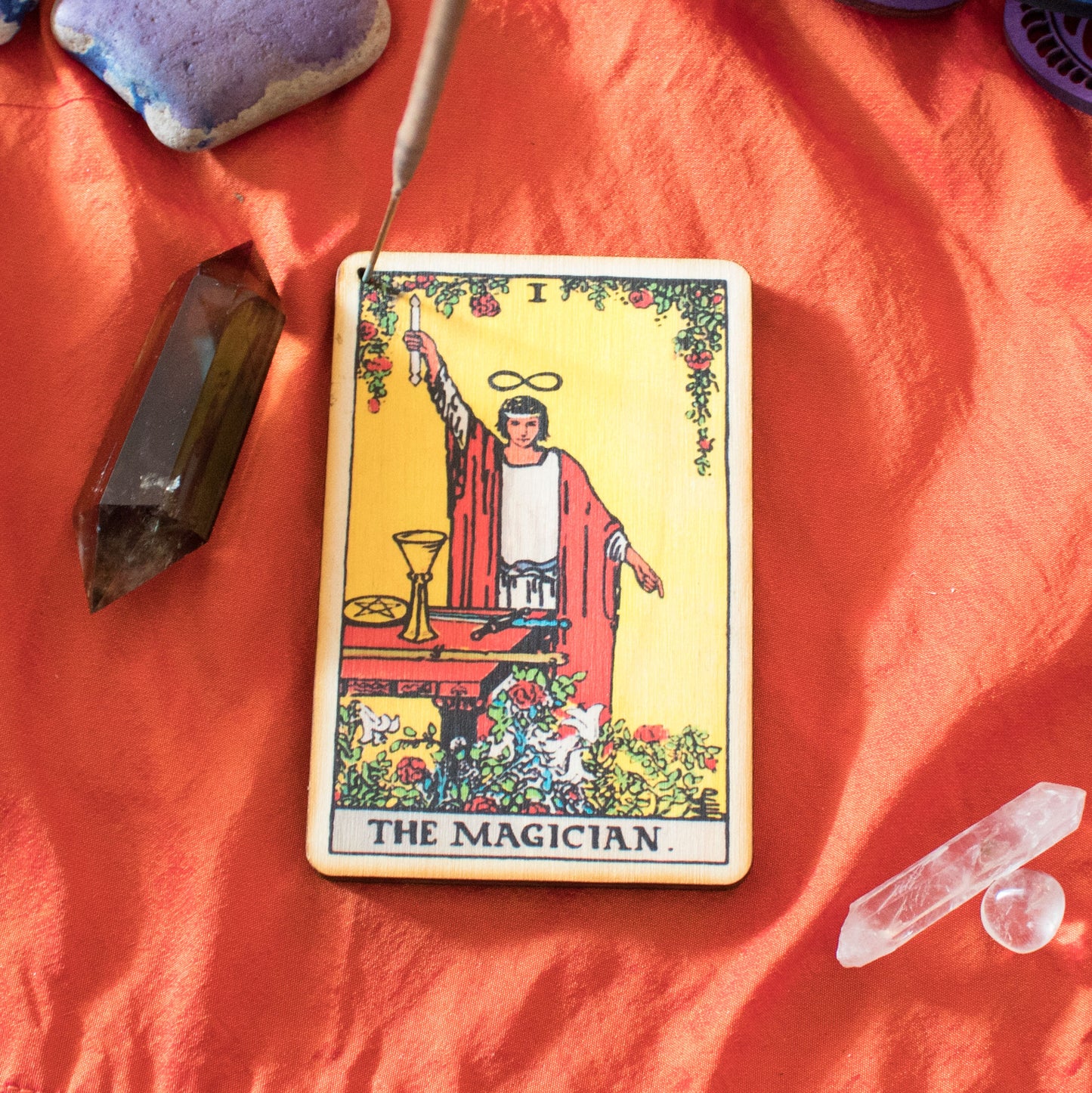 The Magician Tarot Incense Holder Tray