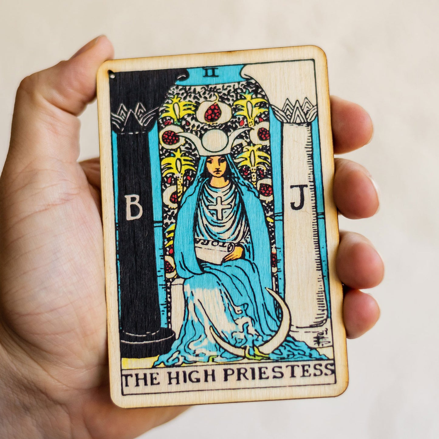 The High Priestess Tarot Incense Holder Tray