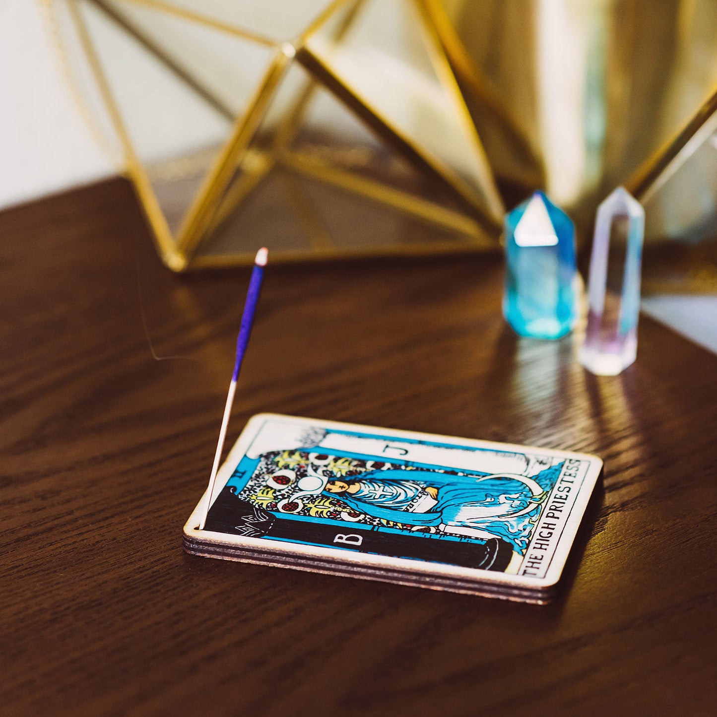 The High Priestess Tarot Incense Holder Tray