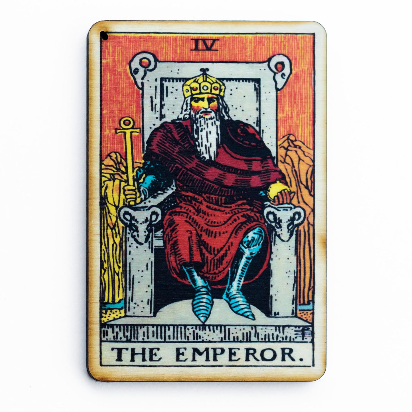 The Emperor Tarot Incense Holder Tray