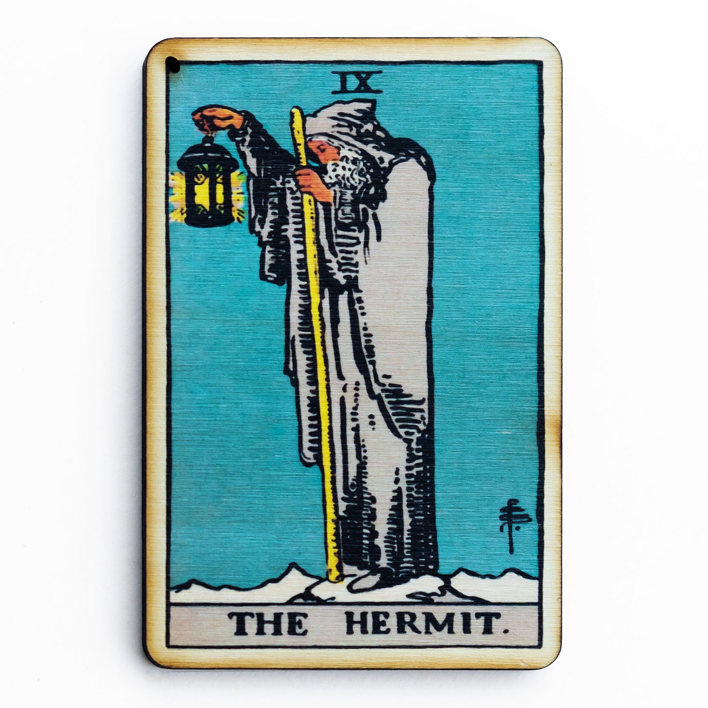 The Hermit Tarot Incense Holder Tray