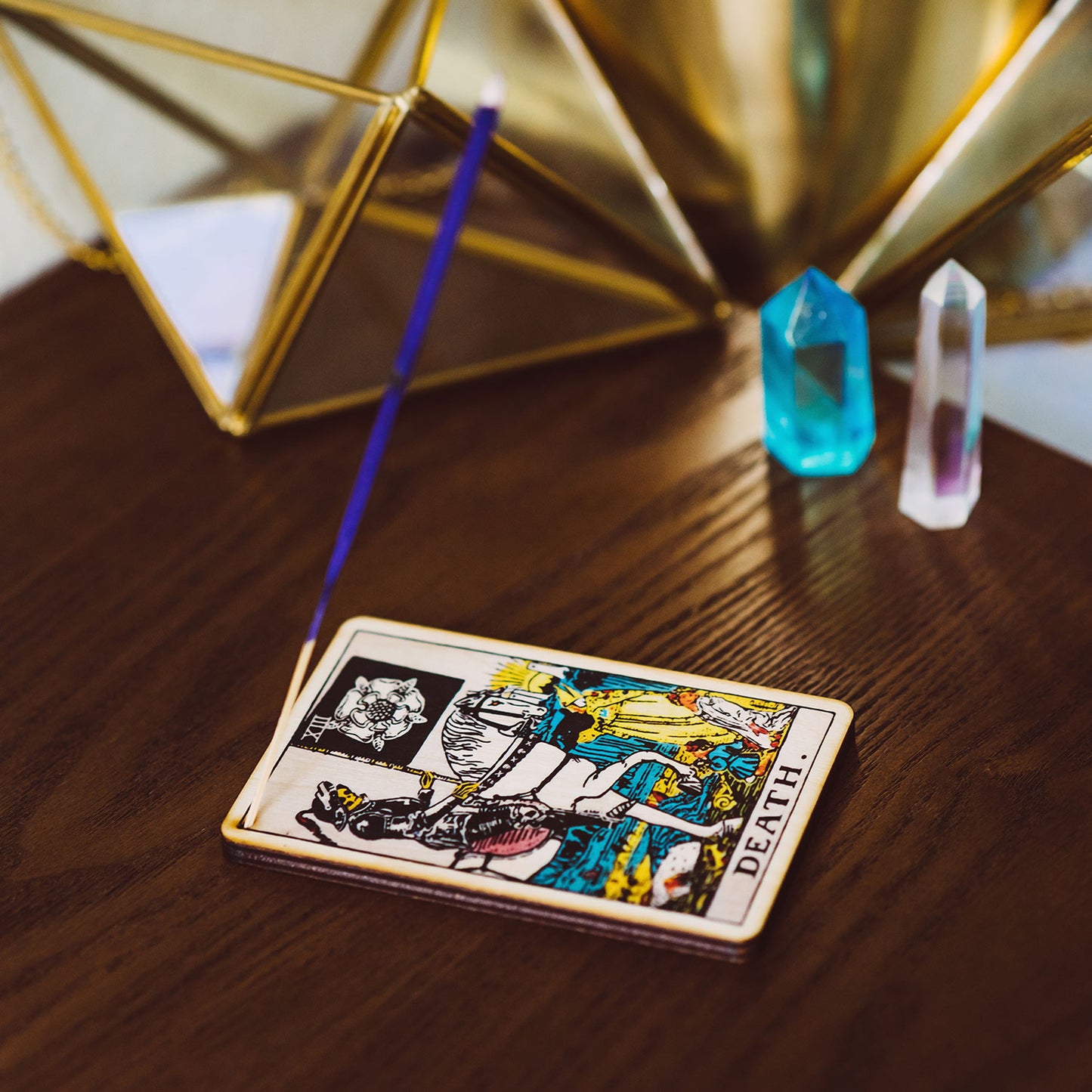 The Death Tarot Incense Holder Tray