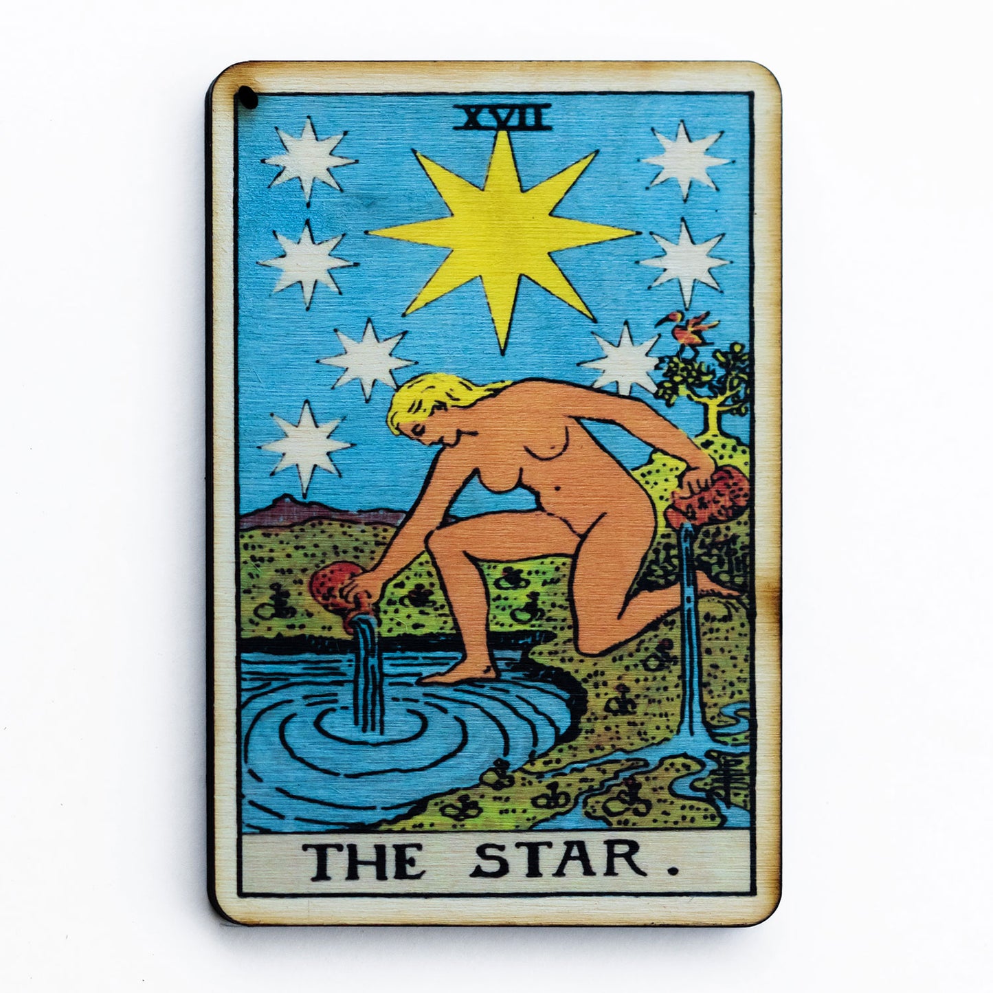 The Star Tarot Incense Holder Tray