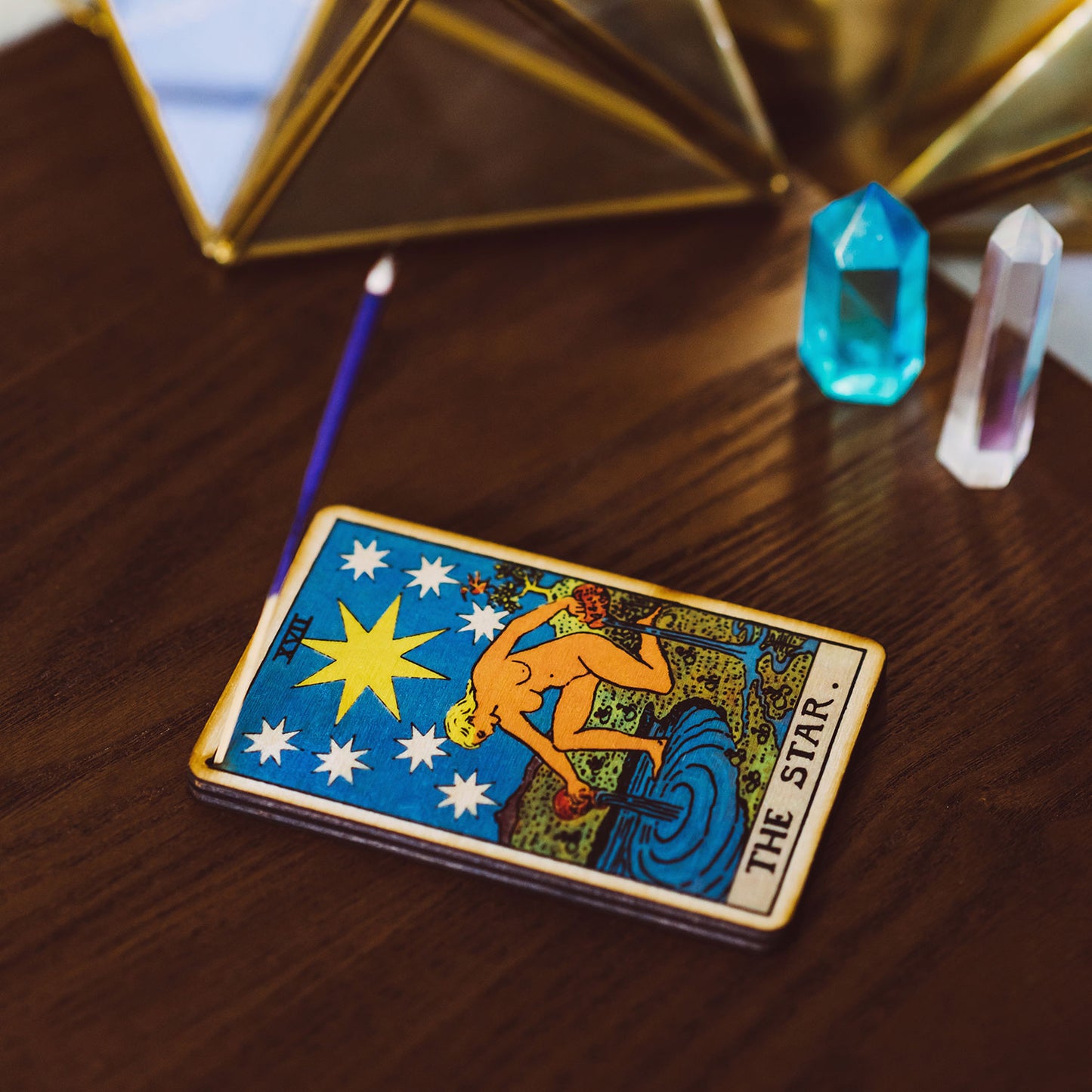 The Star Tarot Incense Holder Tray