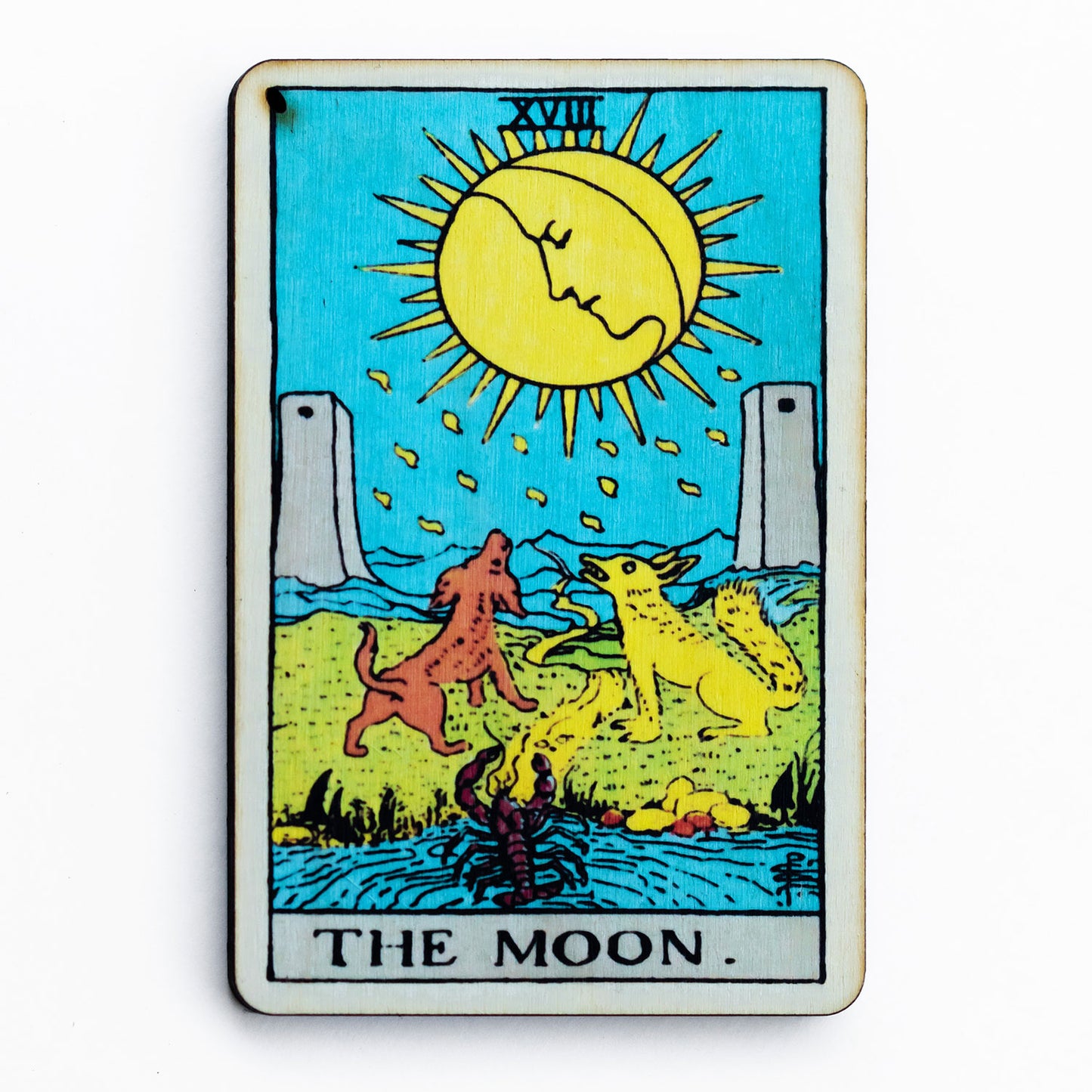 The Moon Tarot Incense Holder Tray