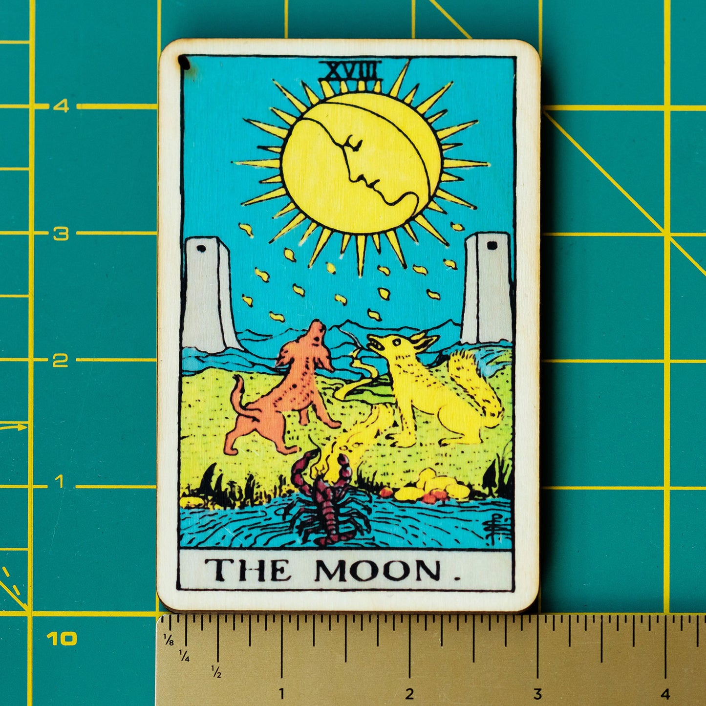 The Moon Tarot Incense Holder Tray