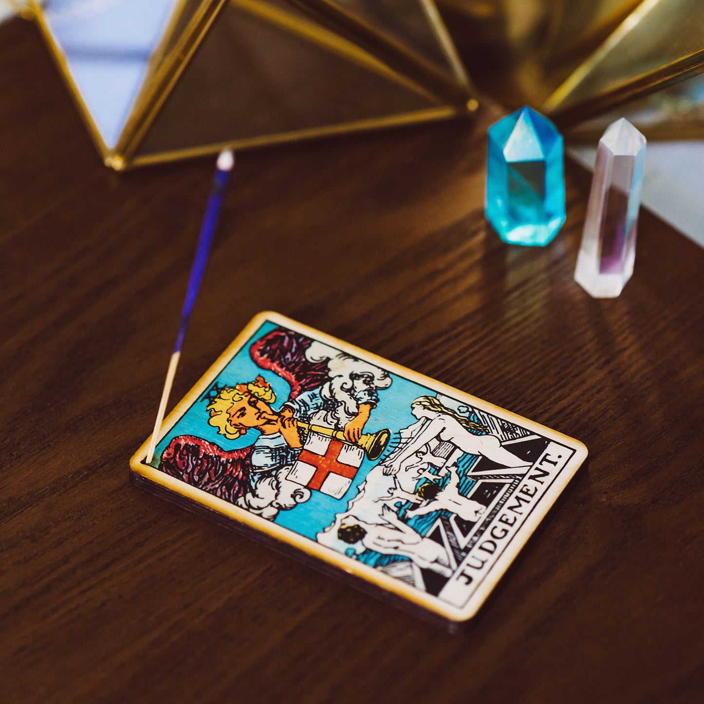 The Judgement Tarot Incense Holder Tray