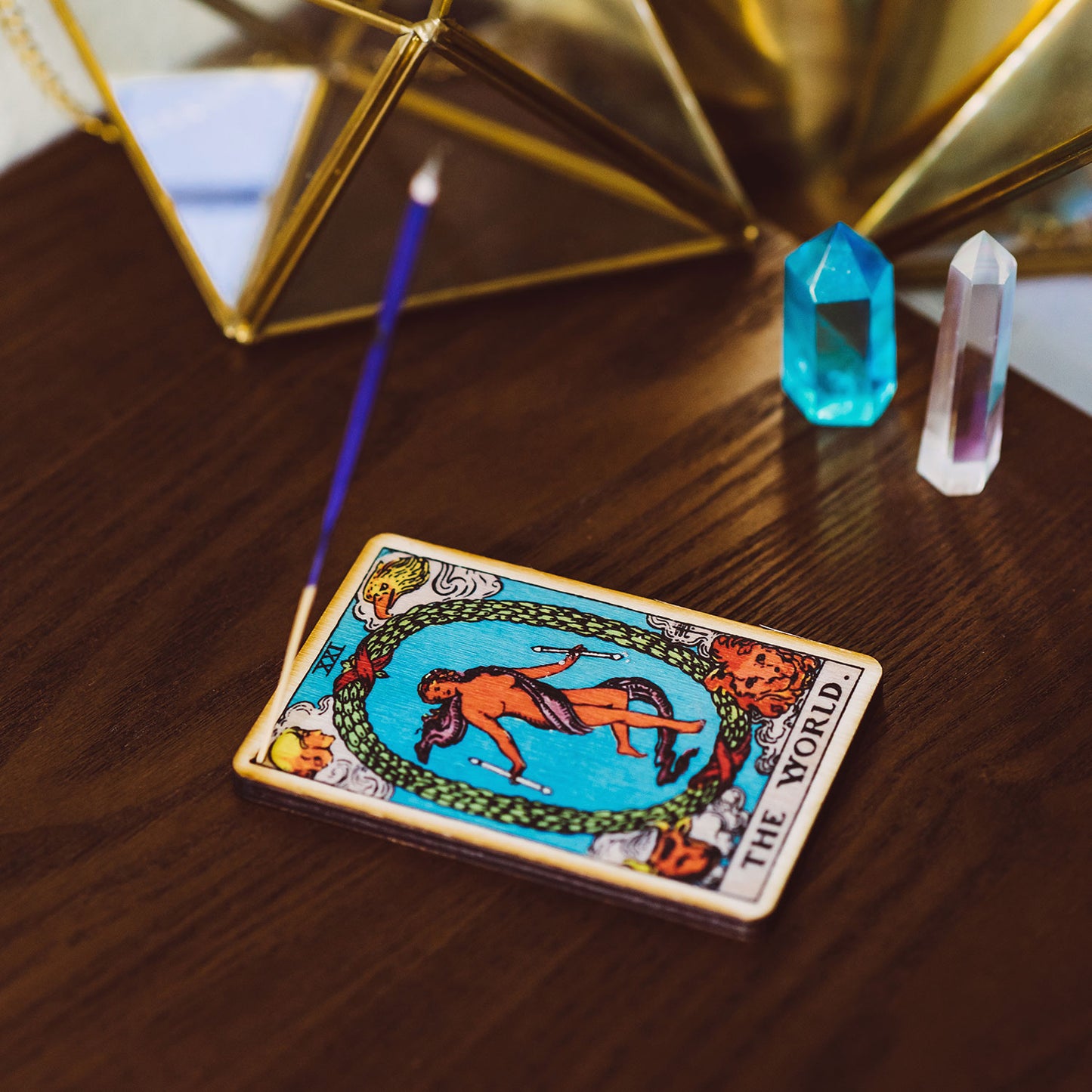 The World Tarot Incense Holder Tray