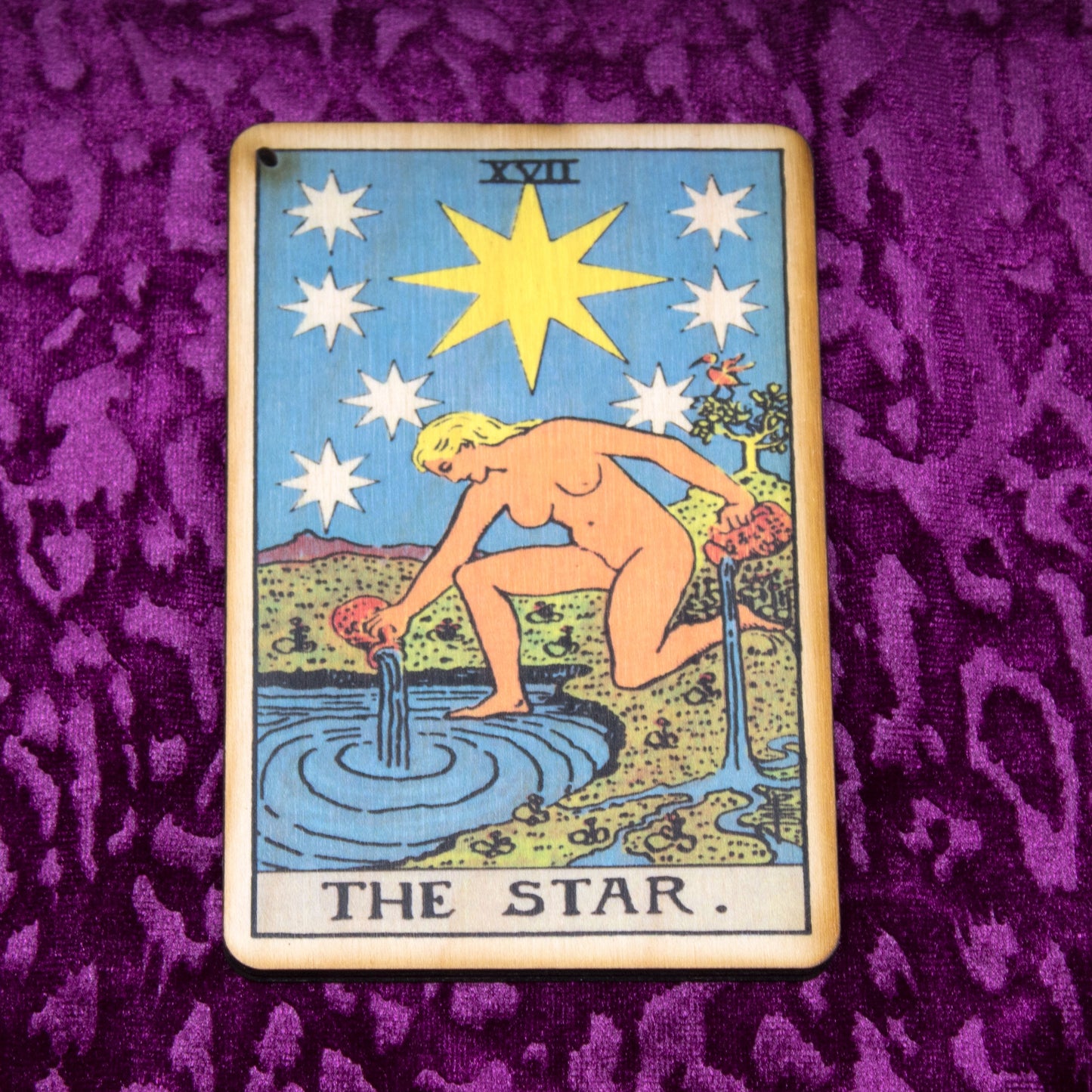The Star Tarot Incense Holder Tray