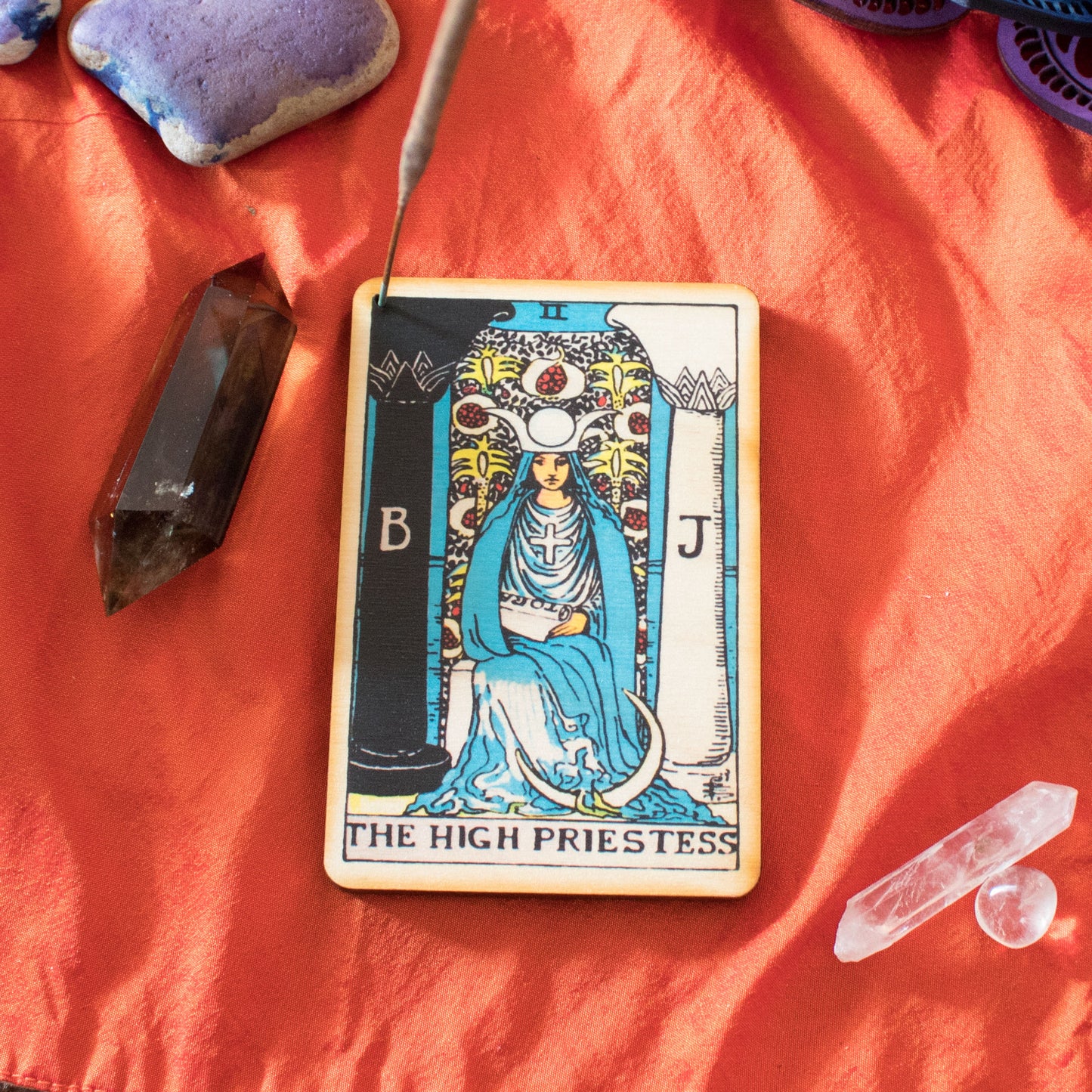 The High Priestess Tarot Incense Holder Tray