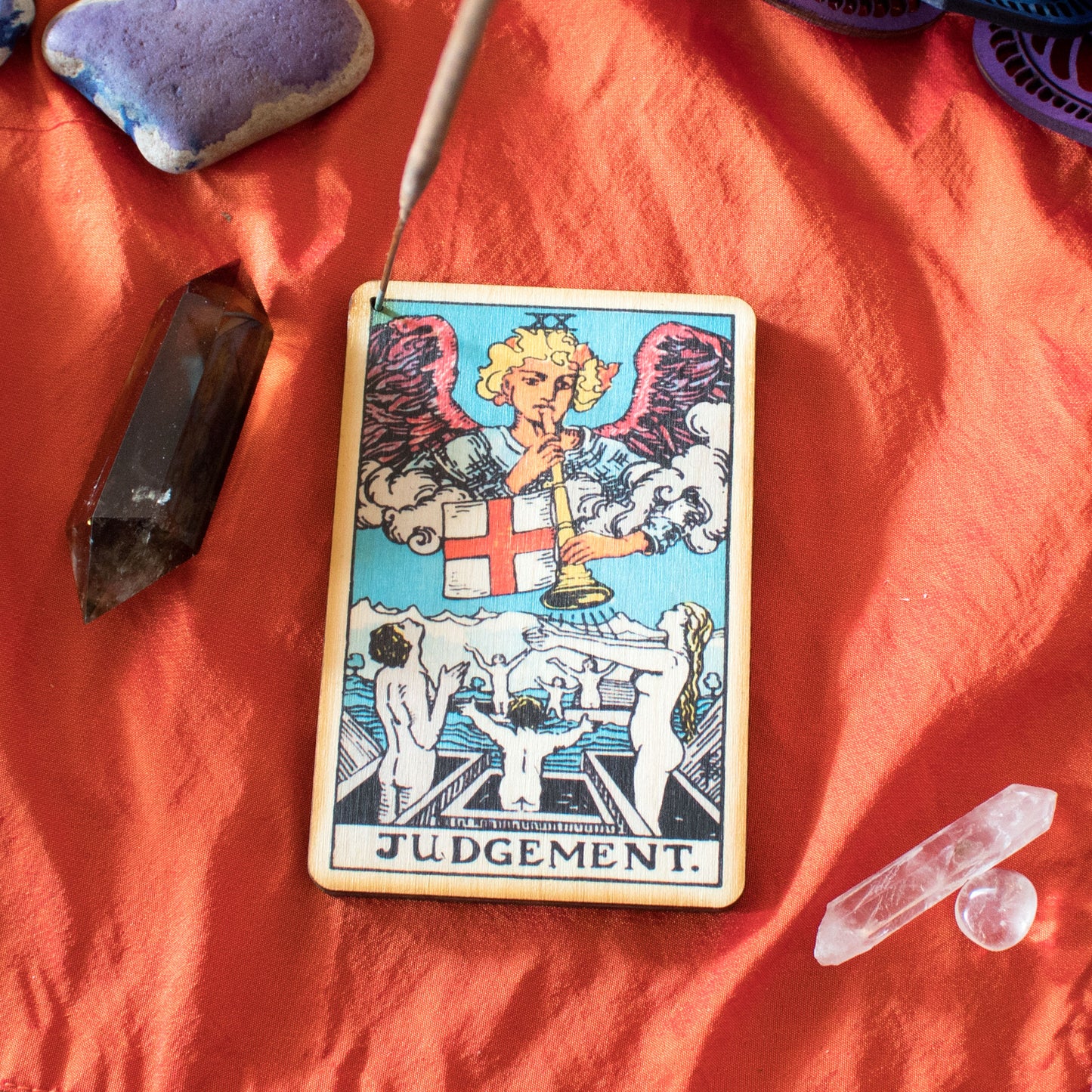 The Judgement Tarot Incense Holder Tray