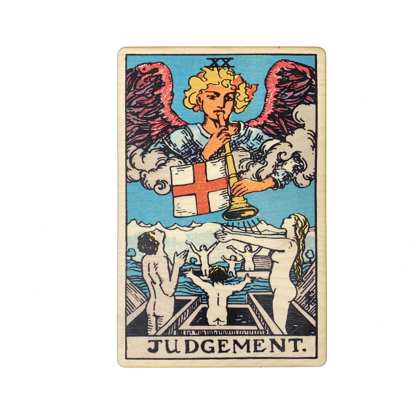 Judgement Tarot Wall Art Wooden Wall Decor