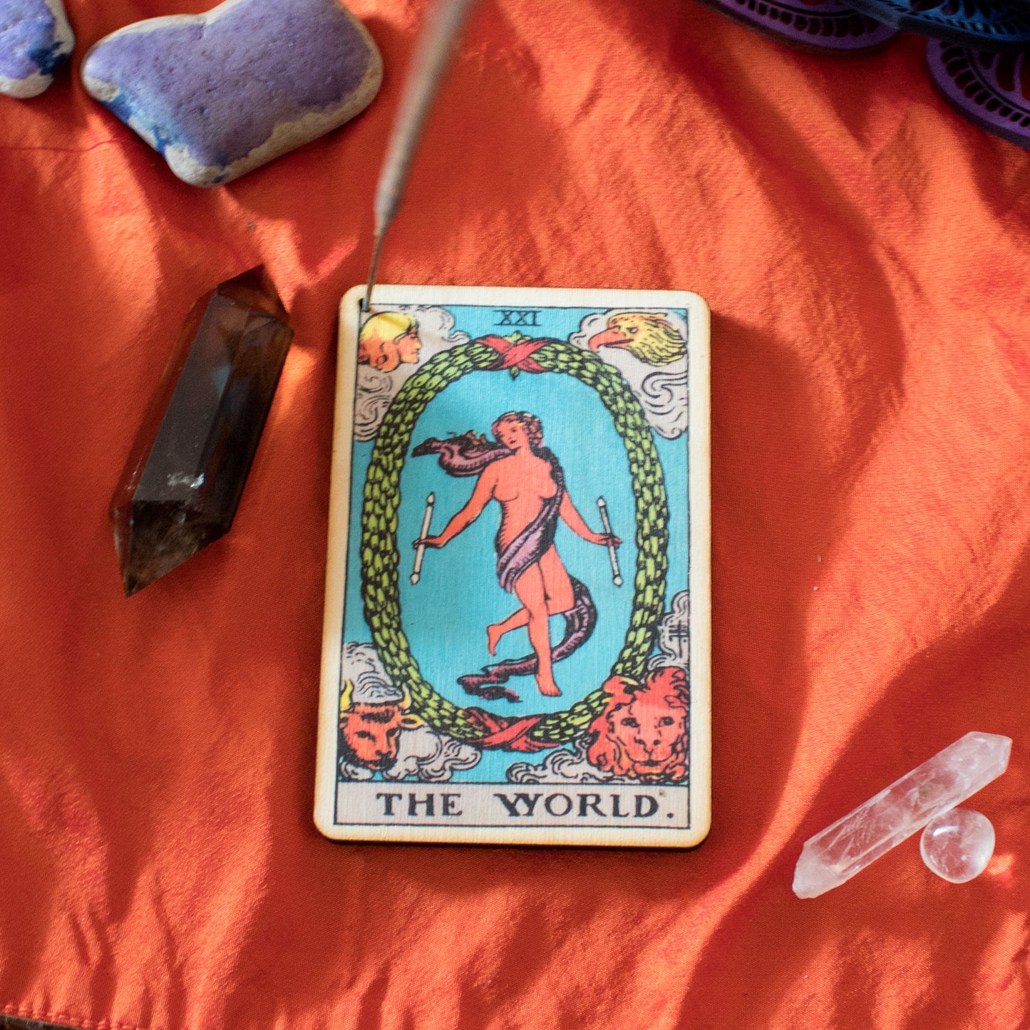 The World Tarot Incense Holder Tray