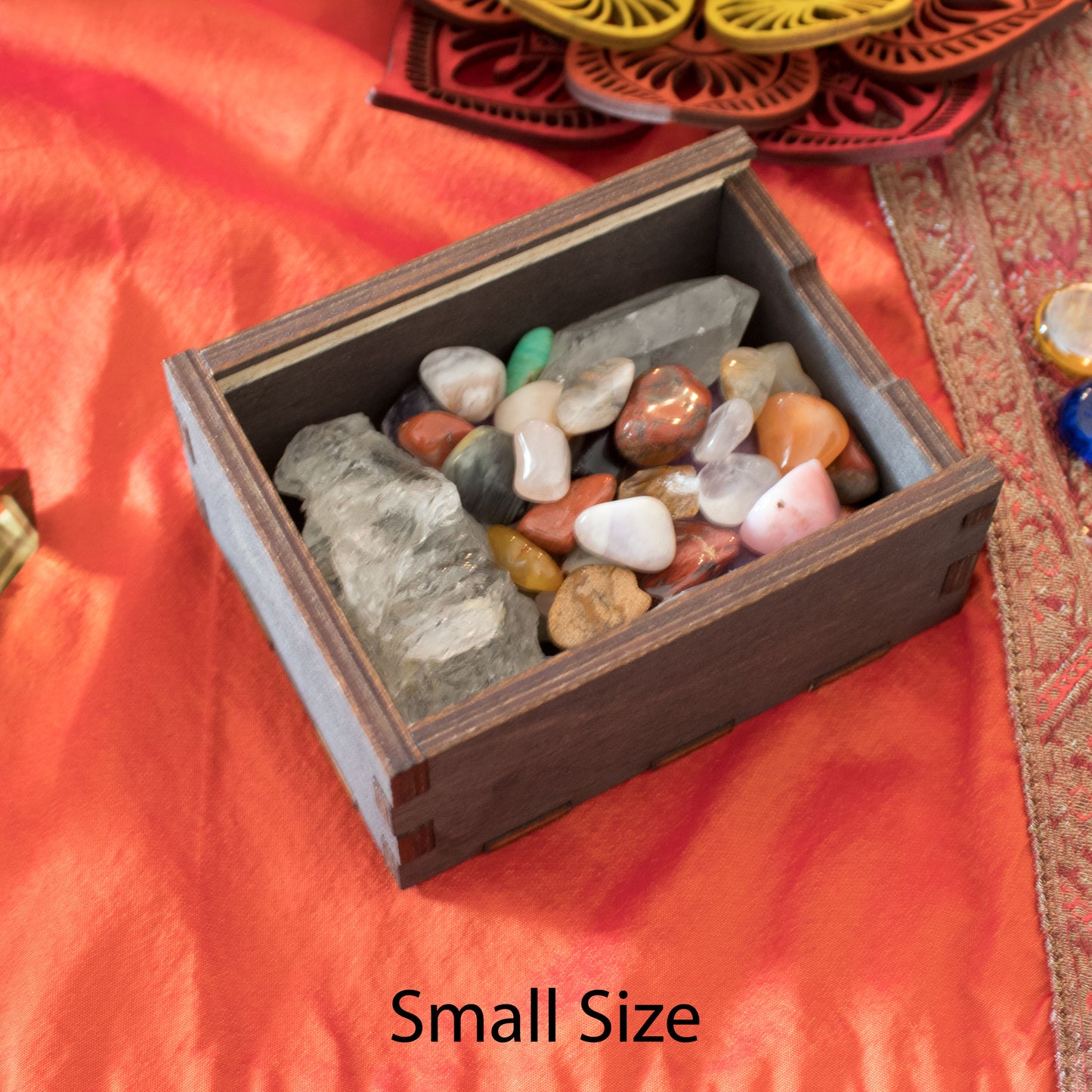 The World Tarot Card Card Wooden Stash Box Tarot Card Box