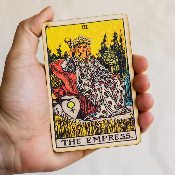The Empress Tarot Incense Holder Tray