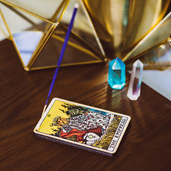 The Empress Tarot Incense Holder Tray