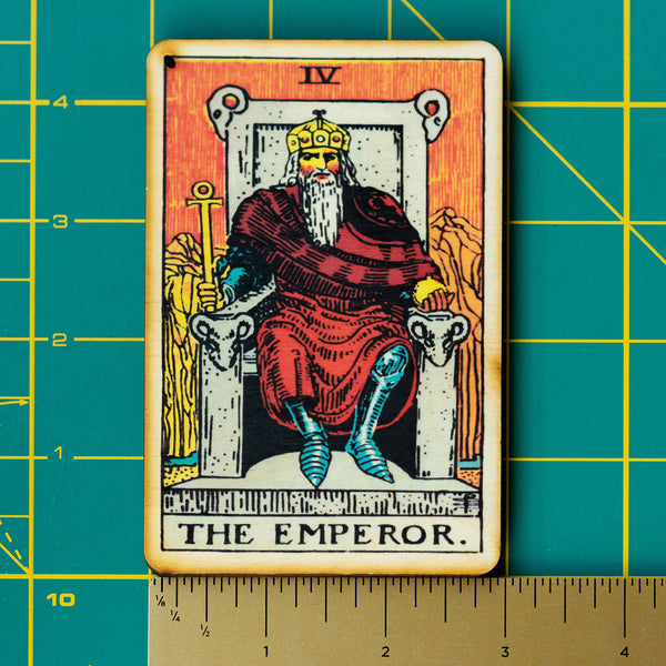 The Emperor Tarot Incense Holder Tray