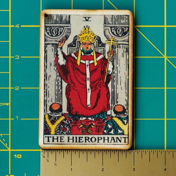 The Hierophant Tarot Incense Holder Tray