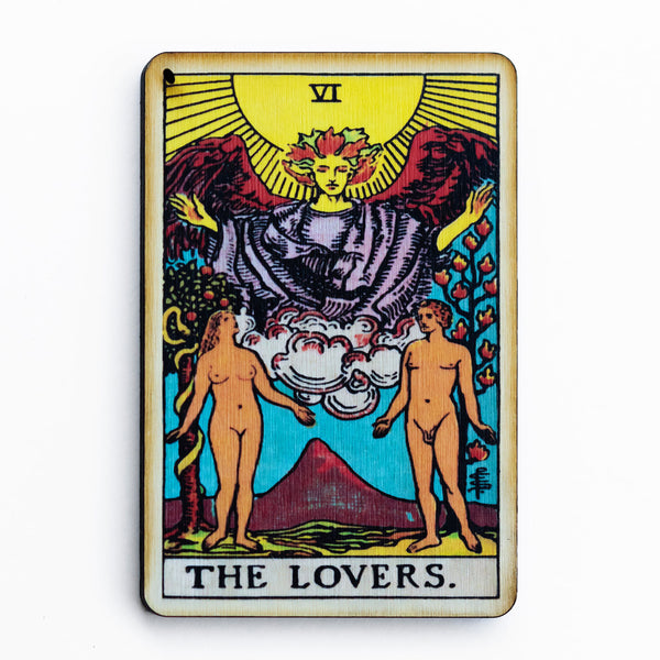 The Lovers Tarot Incense Holder Tray