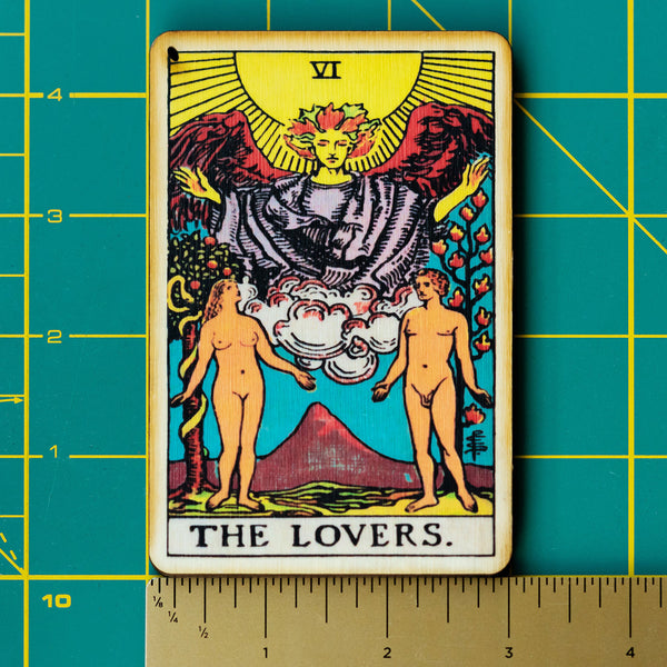 The Lovers Tarot Incense Holder Tray