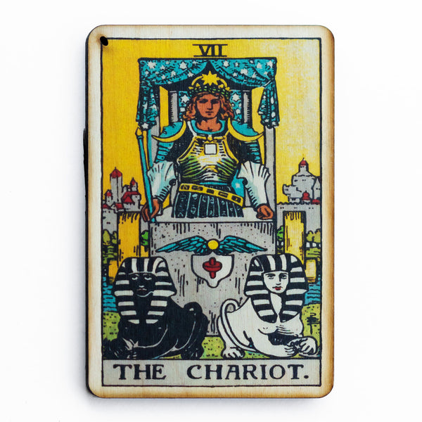 The Chariot Tarot Incense Holder Tray