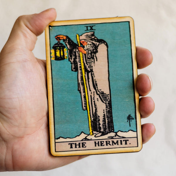 The Hermit Tarot Incense Holder Tray