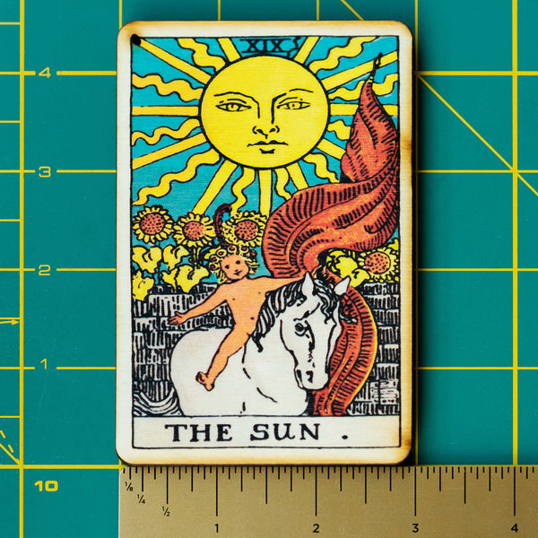 The Sun Tarot Incense Holder Tray