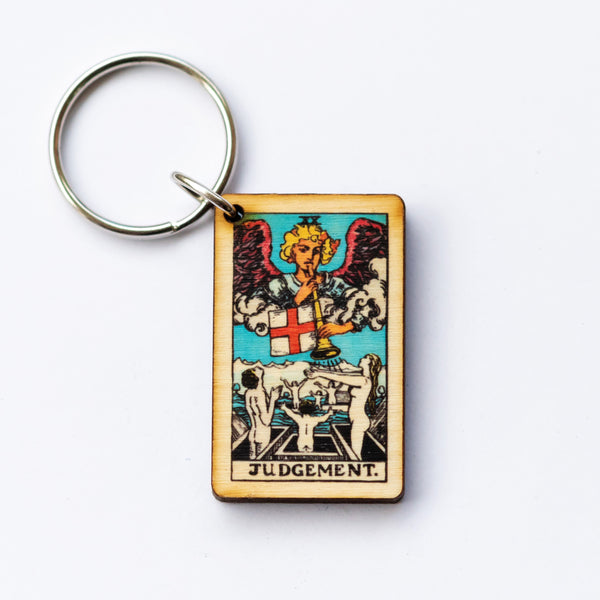 Judgement Tarot Card Keychain