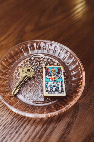 Judgement Tarot Card Keychain