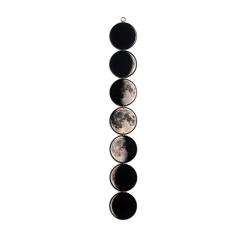 Moon Phases Wooden Laser Cut Wall Art
